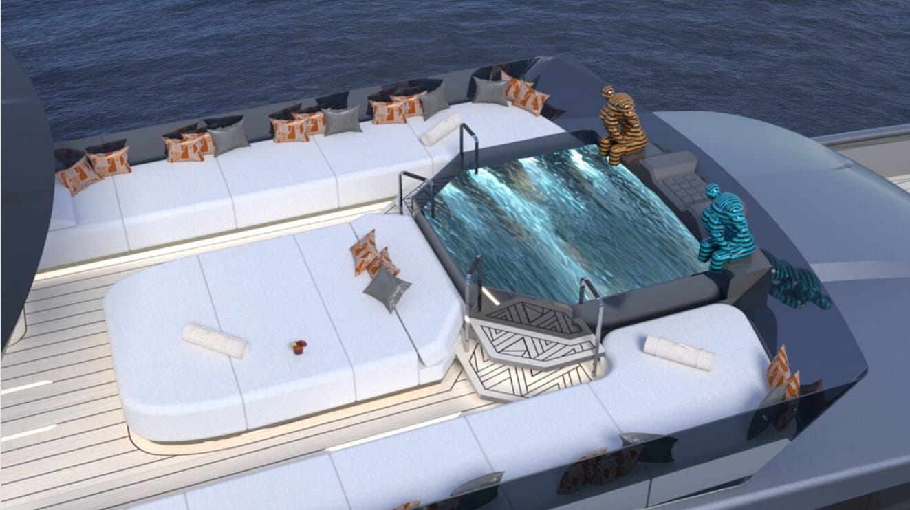Flybridge Jacuzzi